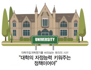 대학구조개혁평가,  “대학의 자정능력 키워주는 정책이어야”