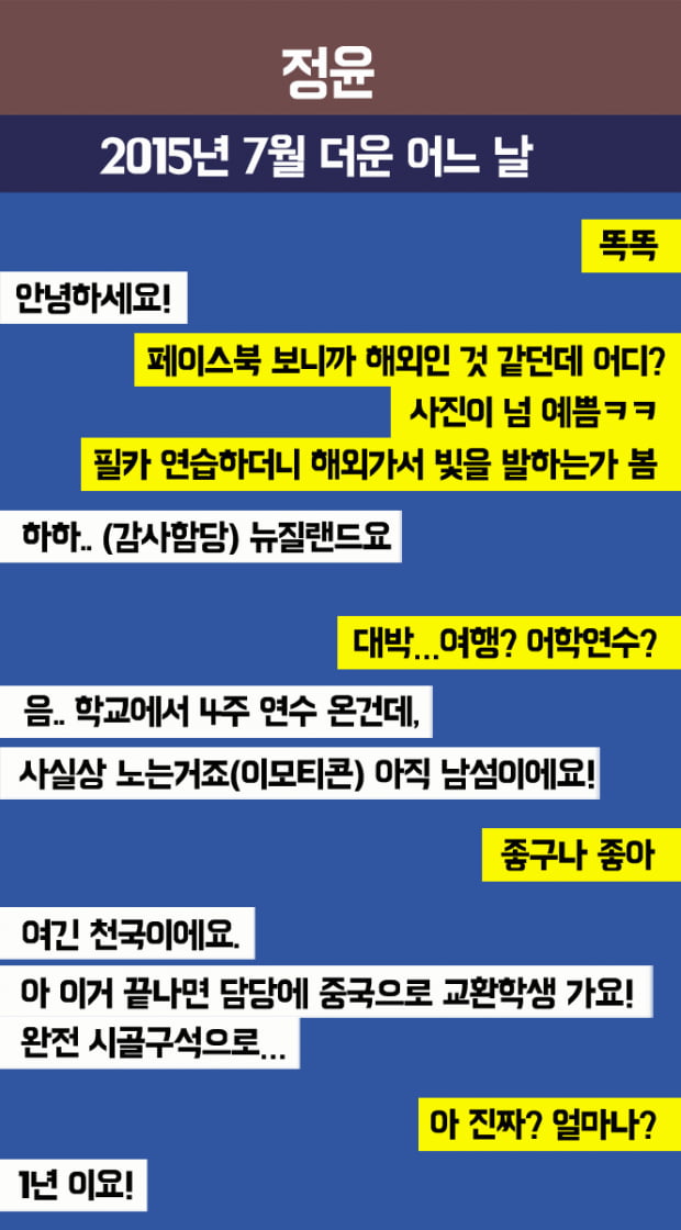 정윤이의 사진일기. 프롤로그