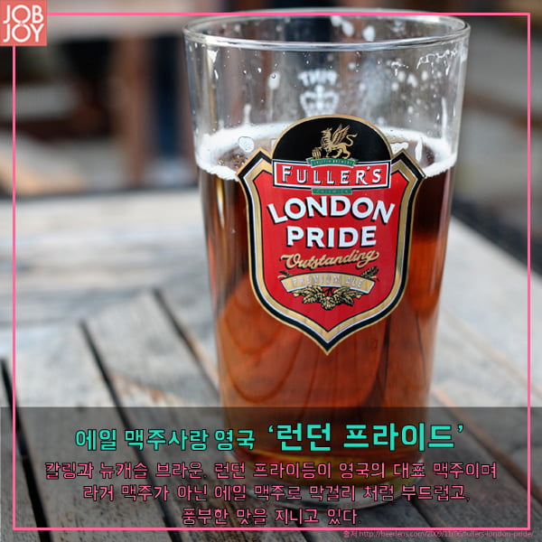 [카드뉴스]  맥주 매니아 모여라 나라별 대표 맥주