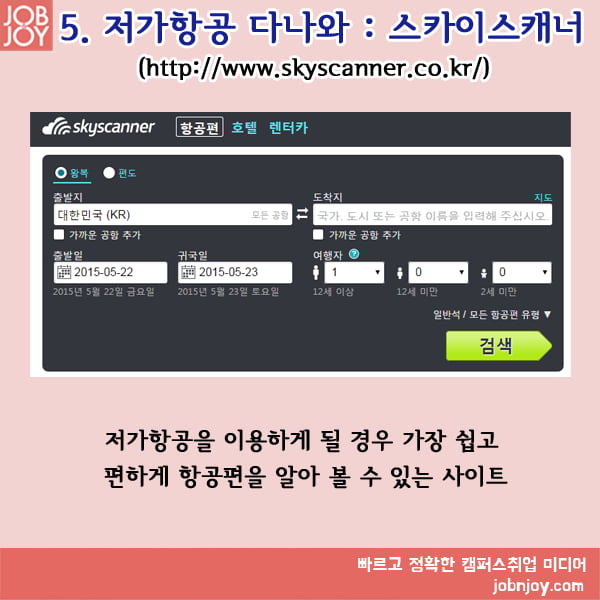 [카드뉴스] 유럽여행 준비할 때 유용한 사이트 모음