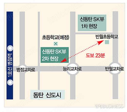 잇단 제동…흔들리는 신동탄 ‘SK타운’