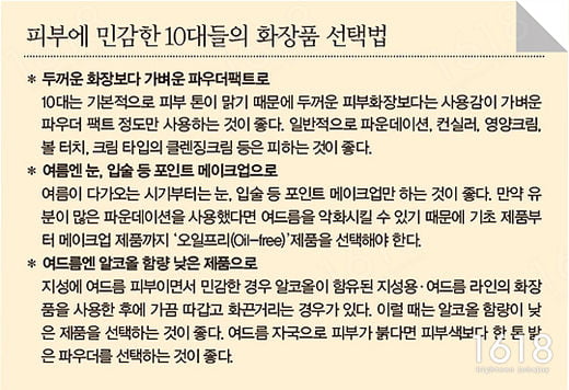 [하이틴 잡앤조이 1618] 여고생 메이크업 파헤치기