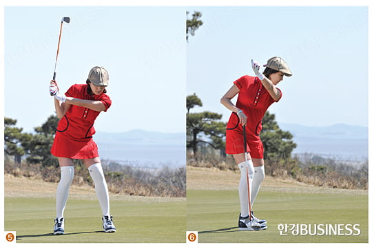 하체는 상체 따라가는 보조 역할