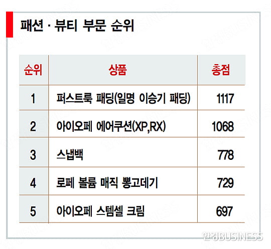 [올해의 히트 상품 30] ‘이승기 패딩’의 이유 있는 돌풍