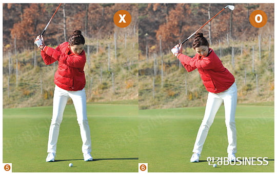 [Golf] 폴로스루에서 왼팔 펴기