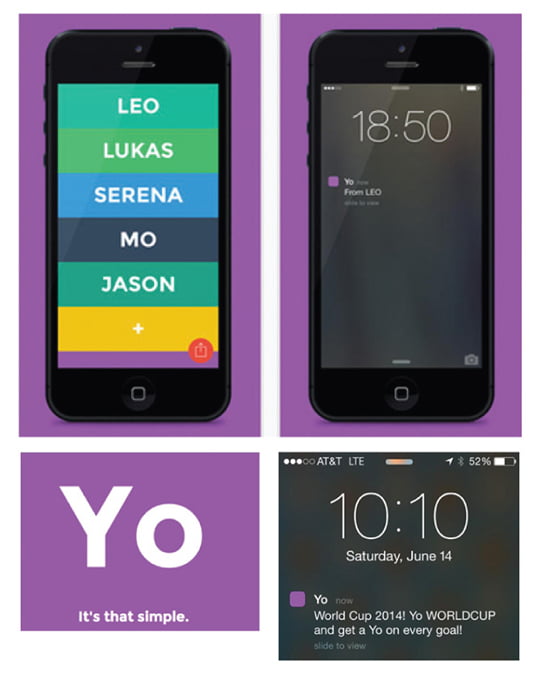 [실리콘밸리 통신] ‘요(Yo)’ 두 글자로 소통하는 메신저 앱