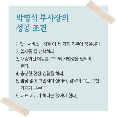 [한국의 식당 부자들] 40년 지킨 3원칙…多 브랜드 전략으로 열매