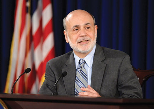 Federal Reserve Chairman Ben Bernanke speaks during a news conference at the Federal Reserve in Washington, Wednesday, Sept. 18, 2013. The Federal Reserve has decided against reducing its stimulus for the U.S. economy because its outlook for growth has dimmed in the past three months. The Fed said it will continue to buy $85 billion a month in bonds while it awaits conclusive evidence that the economy is strengthening.(AP Photo/Susan Walsh)