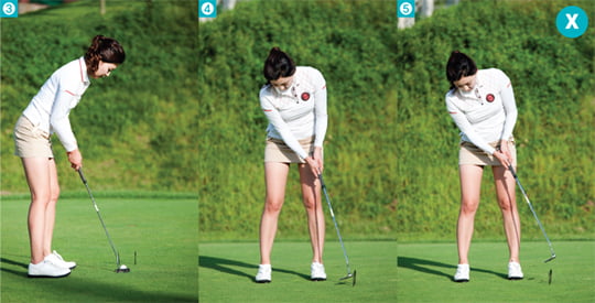 [Golf] 3m 퍼팅하기, 퍼팅할 때는 공을 보낼 10cm 앞만 집중해야