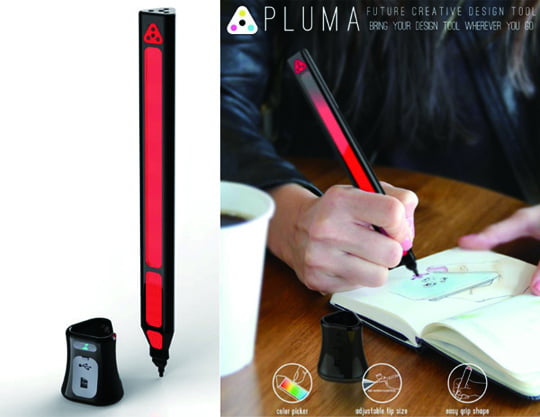 [아이디어 월드] 펜도 디지털…스크린 터치로 색 바꿔 外