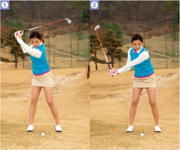 [Golf] 토핑 방지하기, 시선은 공보다 공 앞쪽에 두는 게 좋아