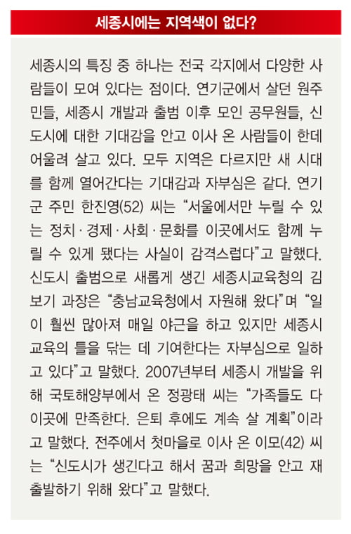 [역사적인 새 시대 연 세종시를 가다] 희망 안고 전국에서 세종시로… 부동산 열풍 ‘현재 진행형’