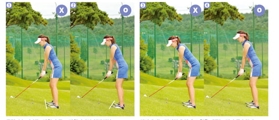 [Golf] 경사면 스윙하기 "평지 스윙과 비슷하게 몸과 지면 간격 유지해야"