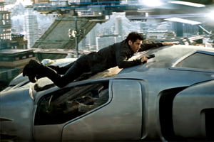 Colin Farrell stars in Columbia Pictures' action thriller TOTAL RECALL.