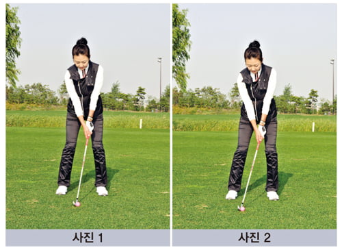 [Golf]공을 평소보다 1개 정도 오른쪽에