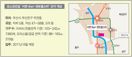 부산 도심의 랜드마크형 주상복합