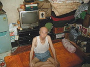 서울 도봉구 무수골에서 혼자 살고 있는 오모 할아버지(90)(사진 얼굴 모자이크 처리해야 함)