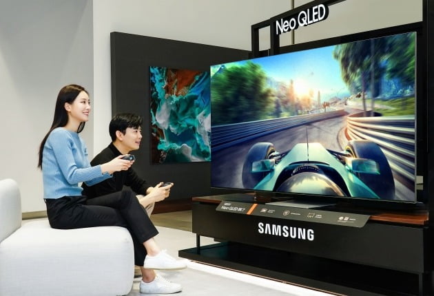 삼성전자의 2021년 QLED TV 신제품인 네오(Neo) QLED TV. /삼성전자 제공 