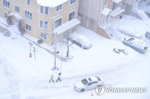 폭설의 비극…미 40대, 제설 다툼 이웃부부 살해후 목숨 끊어