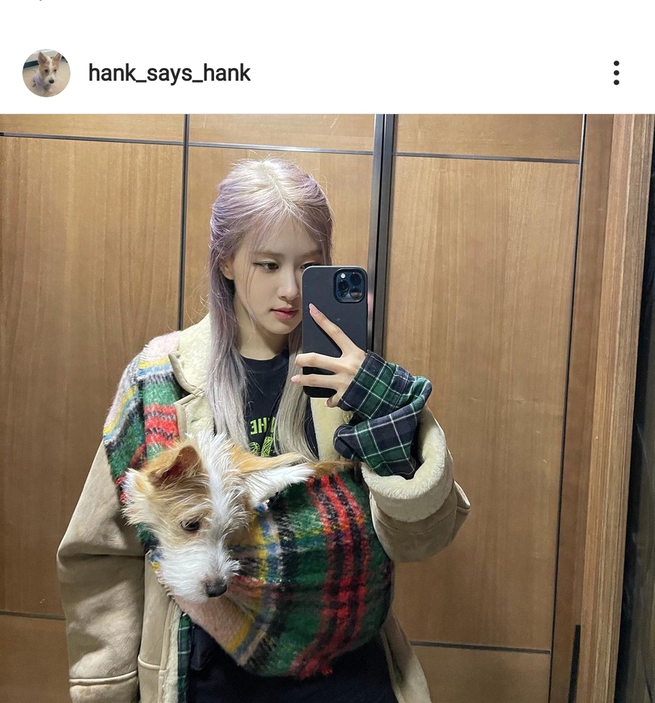 블랙핑크 로제 팬클럽 반려동물 입원장 강릉시에 기증