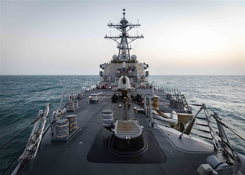 美군함 바이든 취임후 처음 대만해협 통과…中 "도발에 대응"(종합)