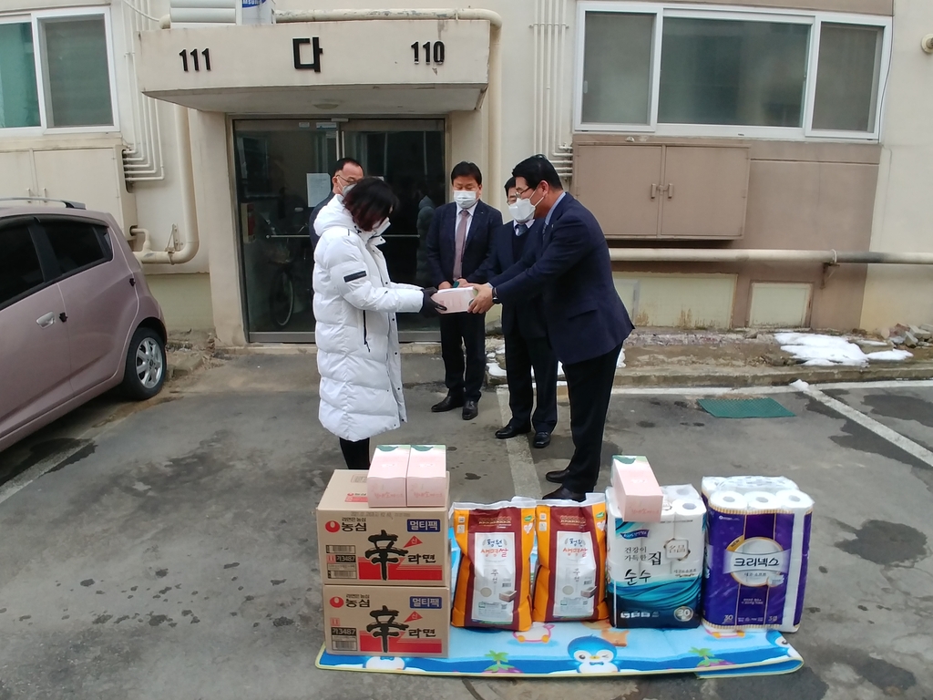 산림조합중앙회, 전국 8개 지역서 '설맞이 사랑 나눔 이웃돕기'