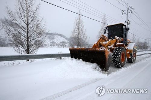 경북 울릉도·독도에 대설경보 해제