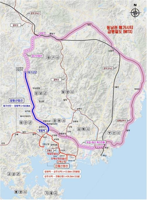 창원시·함안군·창녕군, '창원산업선' 신설 건의