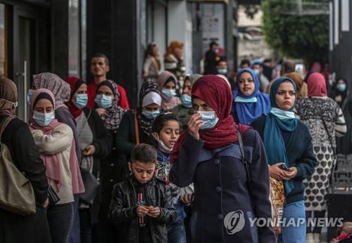 "백신 미접종 팔레스타인 코로나19 항체형성률 40%"