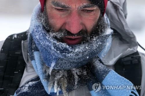 최악 한파에 미국 꽁꽁 얼었다…20여명 사망·정전 피해 눈덩이(종합)