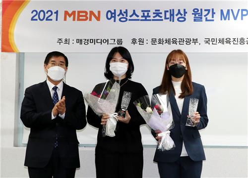 배드민턴 이소희-신승찬, MBN 여성스포츠대상 1월 MVP