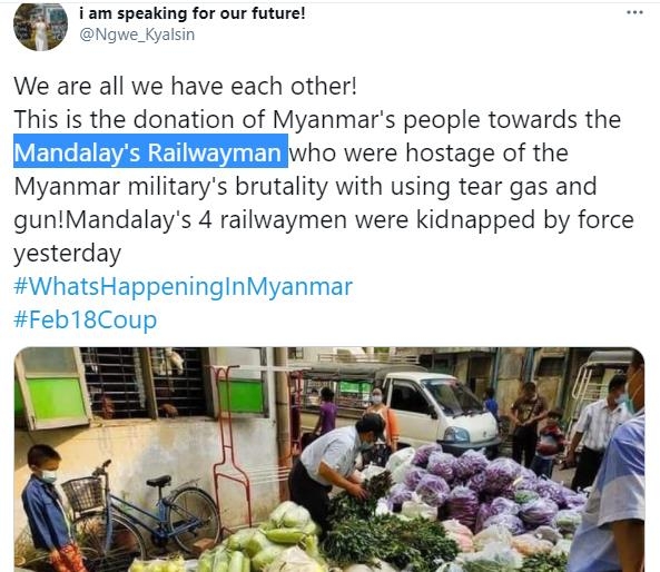 철도 파업이 가장 두려운 미얀마 군정?…탄압도 거세져