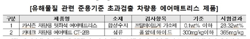 '차박' 에어매트리스 사용 주의…환경호르몬 최대 290배 초과