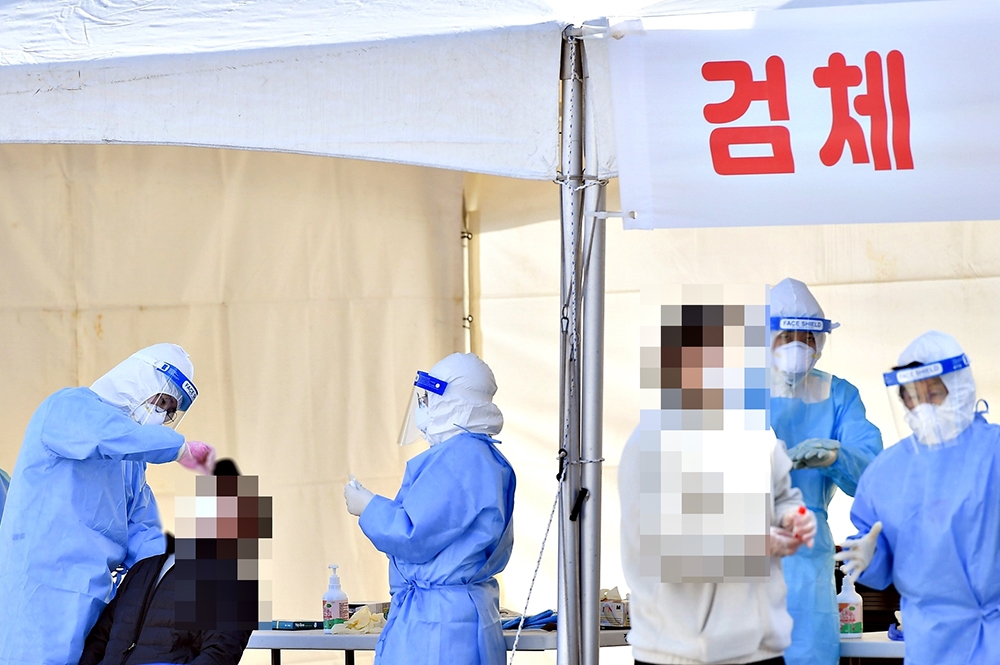 교회발 코로나19 집단 감염 정선군 "이동 자제를"