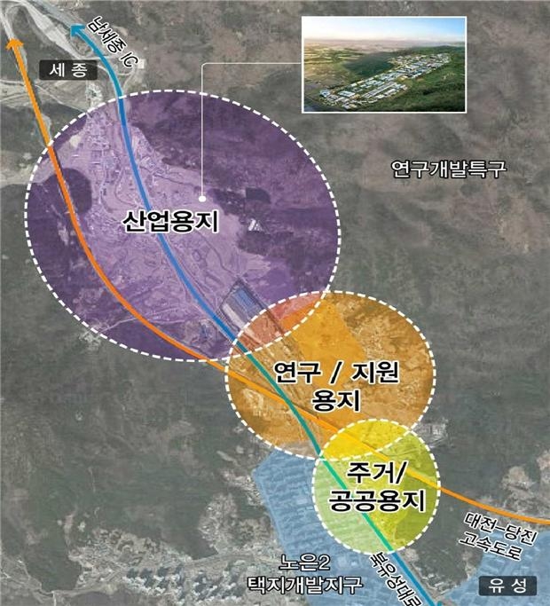 대전 안산 첨단국방융합산단 조성 시동…KDB컨소시엄 투자협약