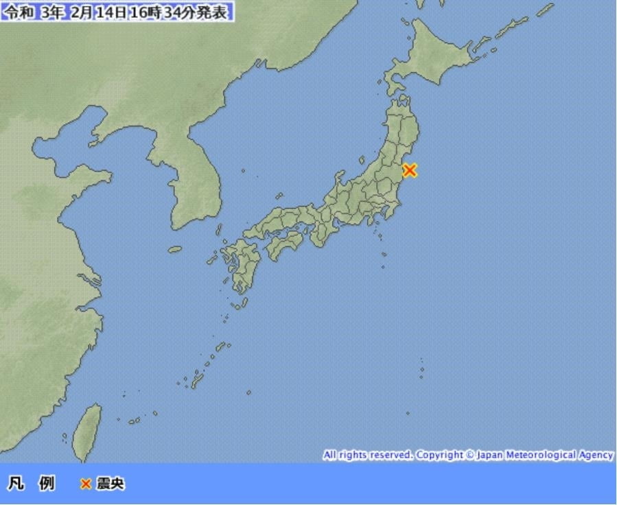 `일본 패닉` 후쿠시마 앞바다 규모 5.2 지진…여진 추정