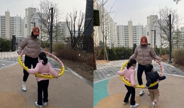 백지영♥정석원, `남다른 기럭지` 5세 딸 공개