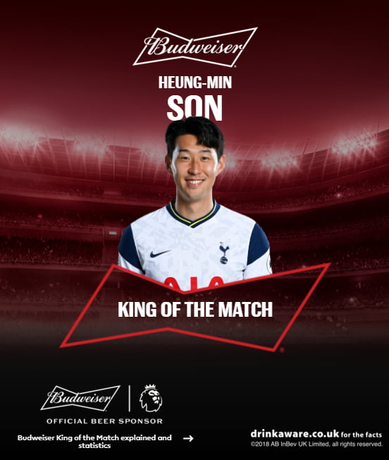 ‘Overwhelming SON’ selected as KOTM for WBA…  7th of the season