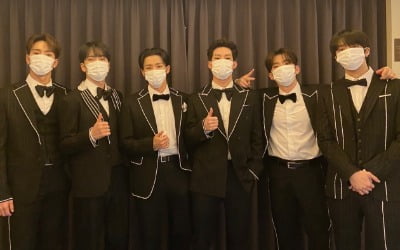 몬스타엑스 '2021 청룡영화제' 찢었다…유아인도 영상 촬영