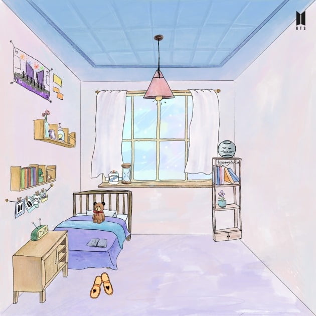 방탄소년단 RM 'BE' 아미의 방./사진제공=빅히트 엔터테인먼트