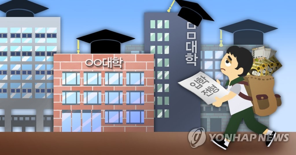 '학령인구 절벽' 본격화…전북 주요대학 입학정원 미달 2천500명