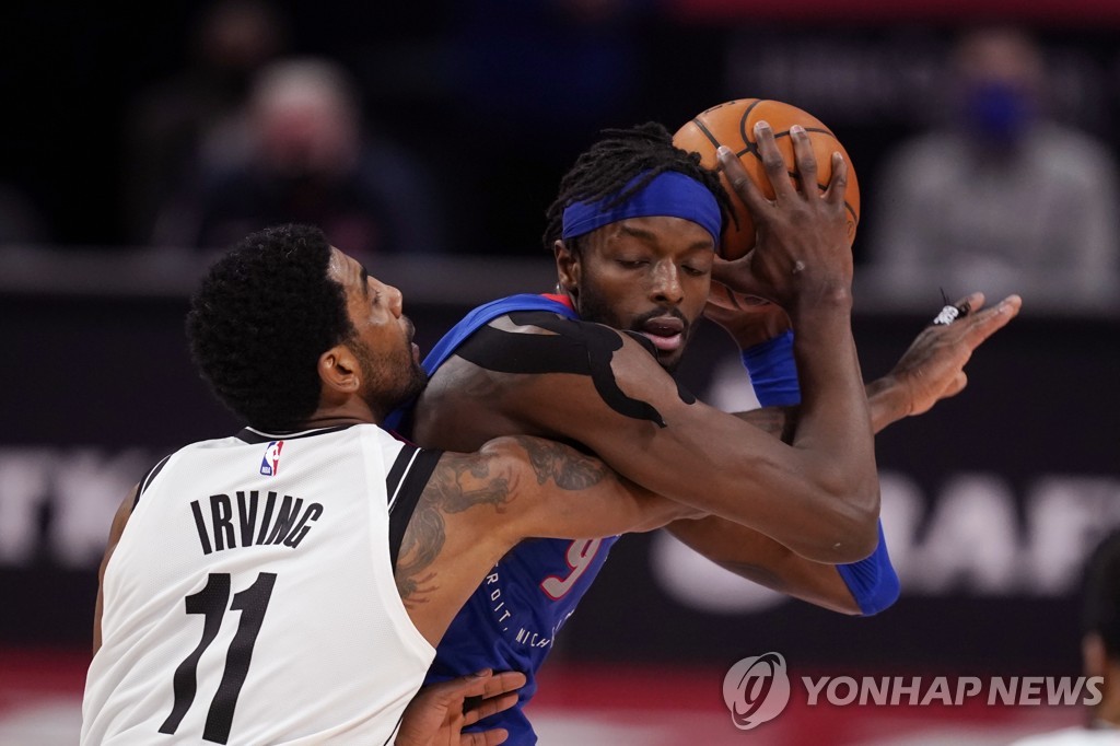 '그랜트 32점' NBA 디트로이트, '듀랜트 없는' 브루클린 제압