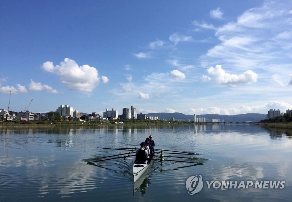 울산시, 생태하천 태화강 수상 스포츠 메카로 키운다