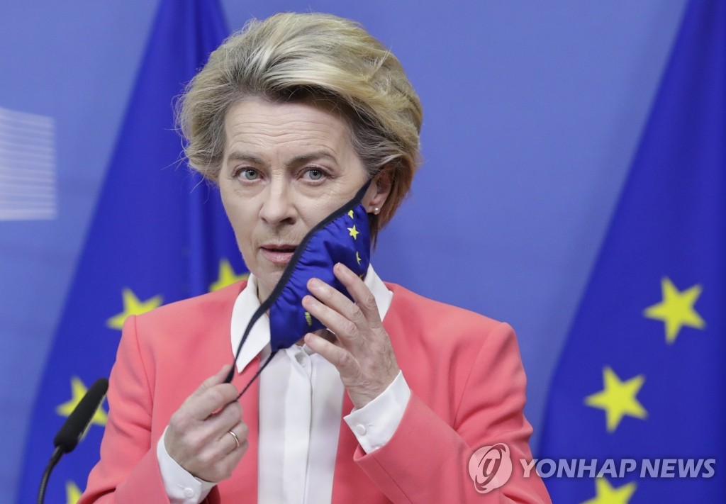 백신대란속 고개숙인 EU…영국·아스트라제네카에 한발짝 물러서(종합)