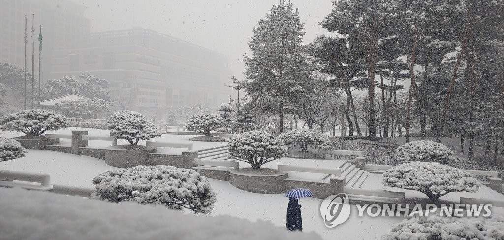 대전·세종에 대설주의보