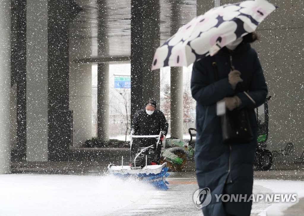 세종에 오후 9시 대설주의보