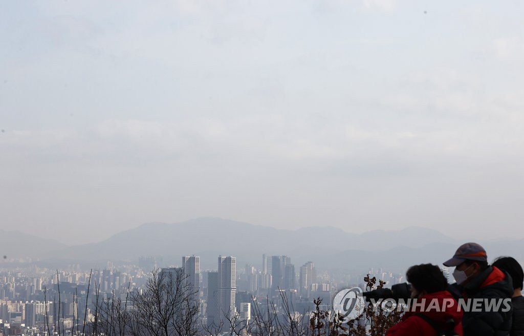 대전·세종·충남 낮 기온 6∼11도…미세먼지 나쁨