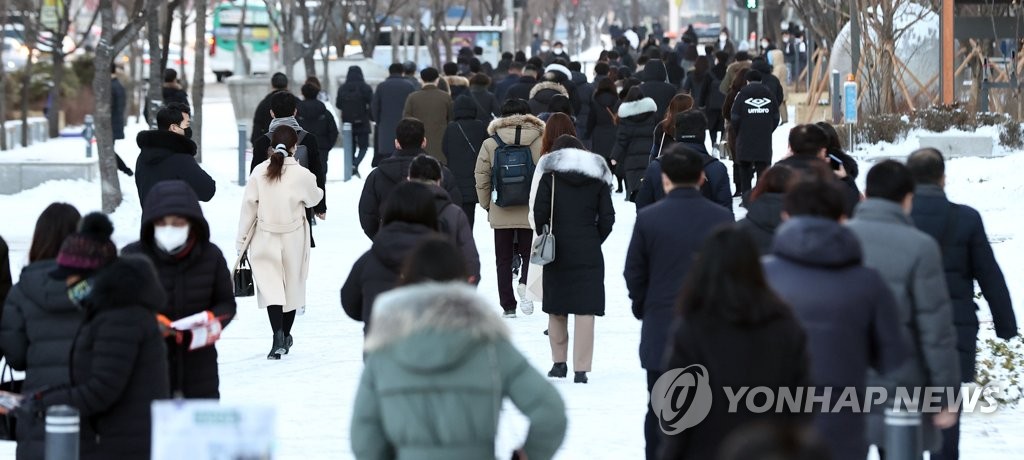 오늘 새벽까지 짧고 강한 눈…서울 최심 적설량 4.3㎝