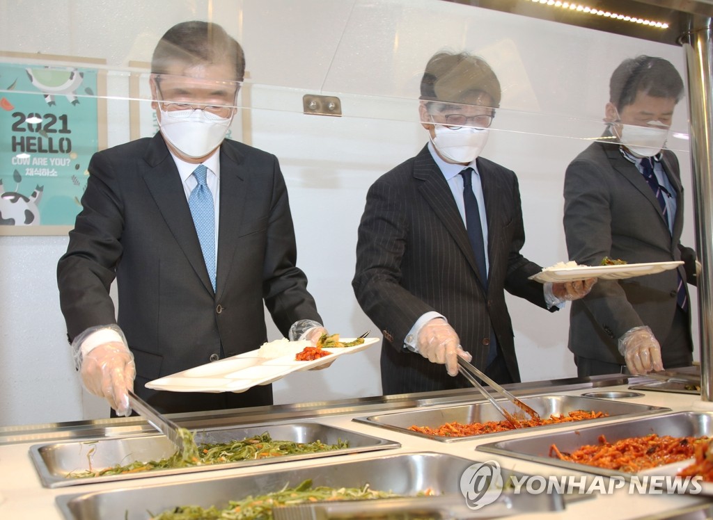 정의용 "한반도 비핵화는 한미 공동목표…조율 문제 없을 것"(종합2보)