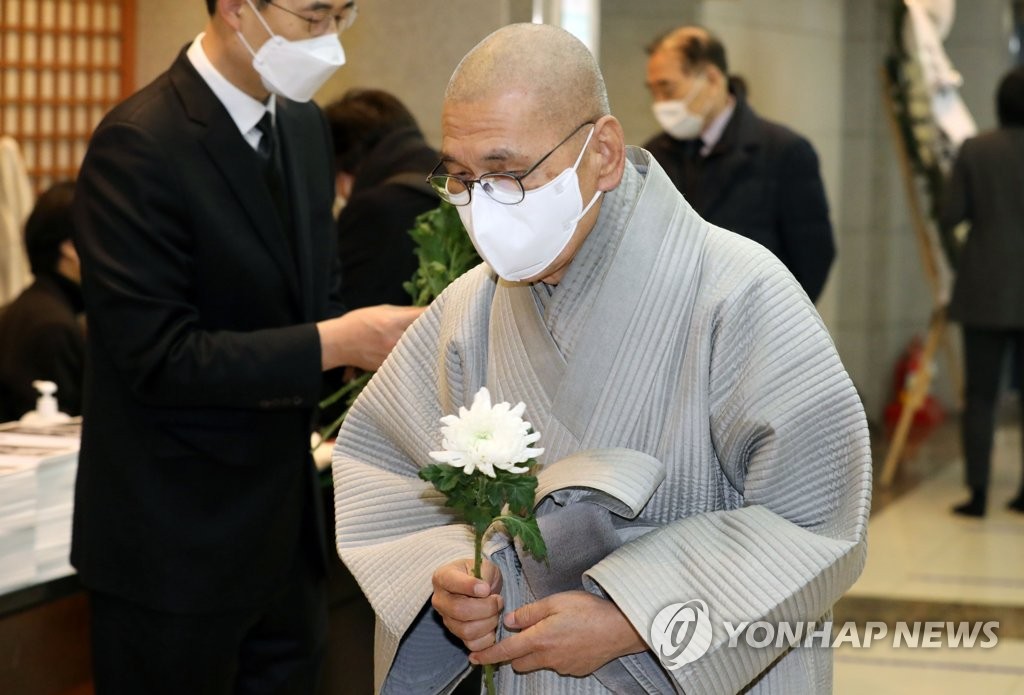 백기완 선생 서울대병원 빈소에 각계 조문 행렬(종합)